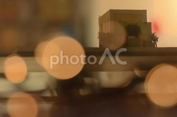 温かみのある住宅模型2 住宅模型,飾り,温かみのあるの写真素材