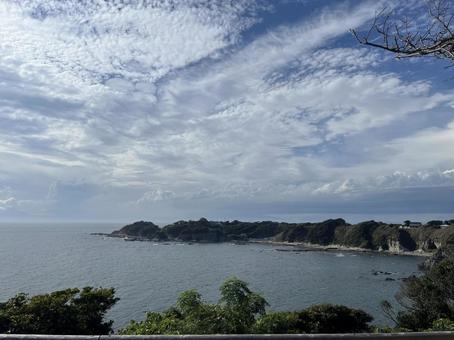 青空と海岸 青空と海岸 空,晴れ,青空の写真素材