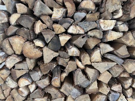 薪ストーブ用の薪 薪,ストーブ,広葉樹の写真素材