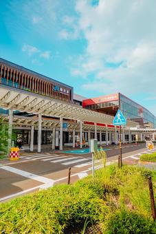 【福井】恐竜王国の福井駅周辺 【福井】恐竜王国の福井駅周辺 福井,福井駅,恐竜の写真素材