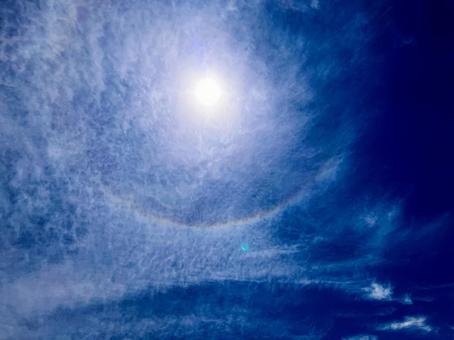 太陽の輪の写真