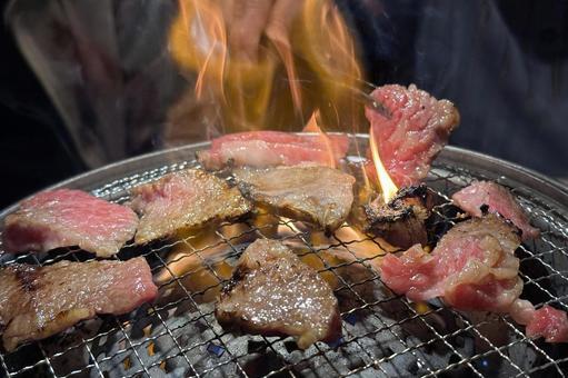 食べ物シリーズ:焼き肉 食べ物シリーズ:焼き肉の写真