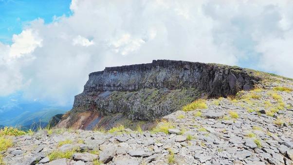 硫黄岳火口 硫黄岳火口の写真
