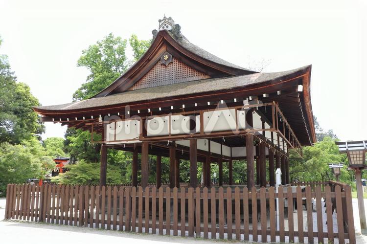 賀茂別雷神社（上賀茂神社）馬場殿 賀茂別雷神社,上賀茂神社,馬場殿の写真素材