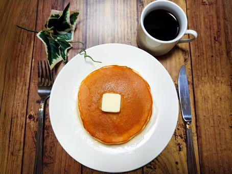 ホットケーキ ホットケーキ ホットケーキ,パンケーキ,食べ物の写真素材
