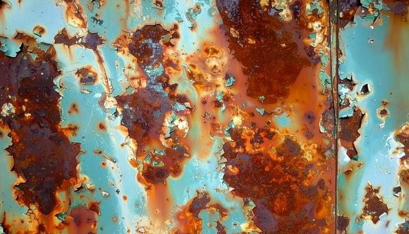 サビで腐食した金属の背景 サビで腐食した金属の背景の写真