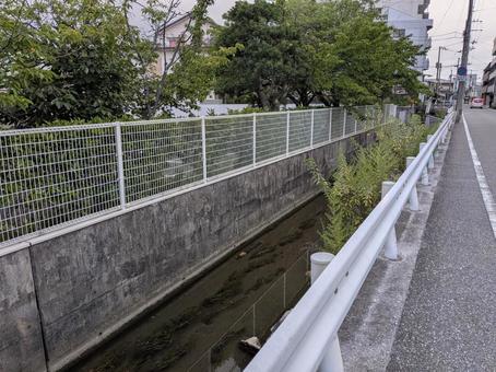 用水路 用水路 用水路,水路,街の写真素材