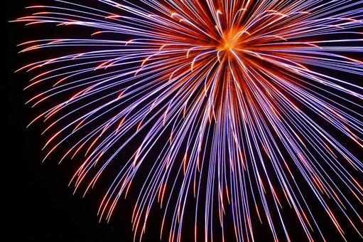 花火 花火 花火,夏,祭の写真素材