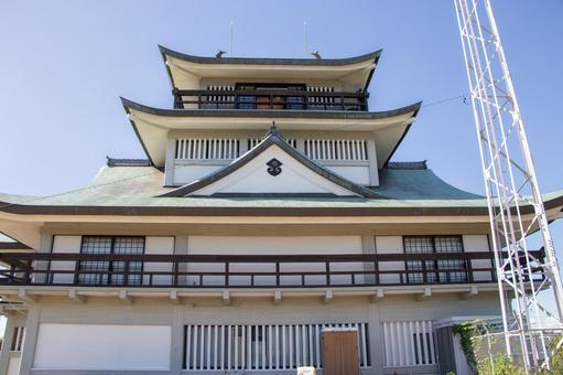 小牧山城 小牧山城 小牧山城,小牧城,小牧市歴史館の写真素材