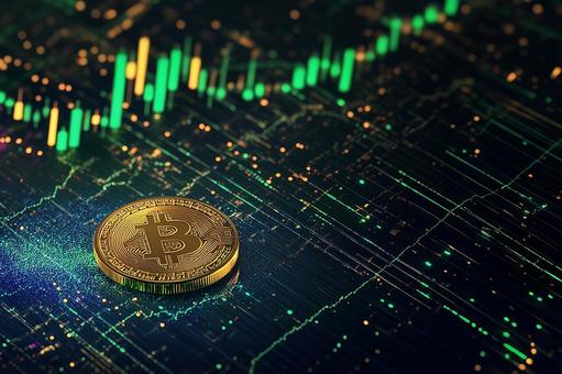 Bitcoin image (chart), bit coin, cryptocurrency, encryption currency, JPG