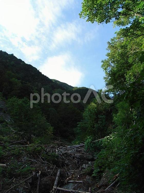 日本　山梨　南アルプス　北岳 日本,山梨,南アルプスの写真素材