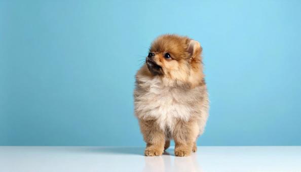 かわいいポメラニアン かわいいポメラニアンの写真