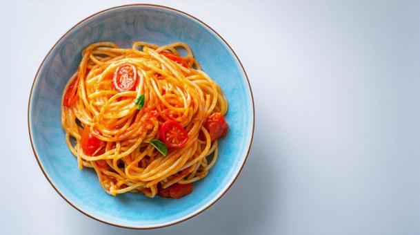 トマトソースパスタ-1 トマトソースパスタ-1の写真