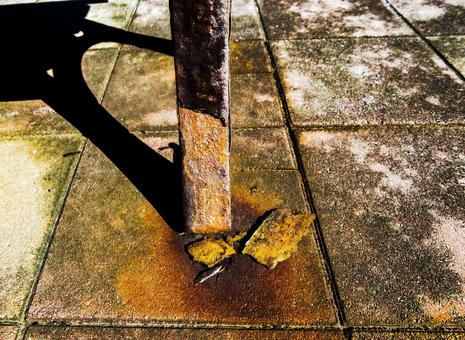 Photo, rust, roadside, rusted, 