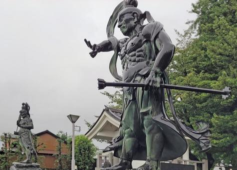 坂東33観音 08番 星谷寺 阿吽仁王像 坂東33観音 08番 星谷寺 阿吽仁王像 星谷寺,妙法山,仁王像の写真素材