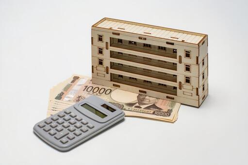 マンション購入もしくは住宅ローンイメージ マンション,分譲マンション,集合住宅の写真素材