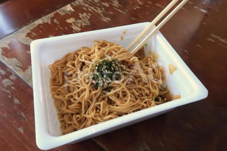 夏祭りの焼きそば 麺,麺類,食べ物の写真素材