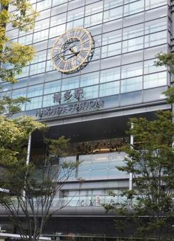 博多駅ビル 博多駅ビル,博多駅,駅の写真素材