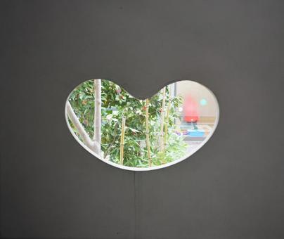 ハート ハート ハート,自然,緑の写真素材
