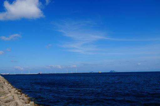 Photo, sea, sunny, blue, 