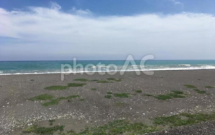 和歌山の海 海,風景,自然の写真素材