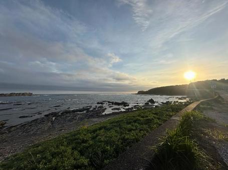 Photo, wakayama, scenic natural monument, kushimoto, 