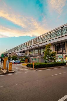 【兵庫】姫路駅の風景 兵庫,姫路,姫路駅の写真素材