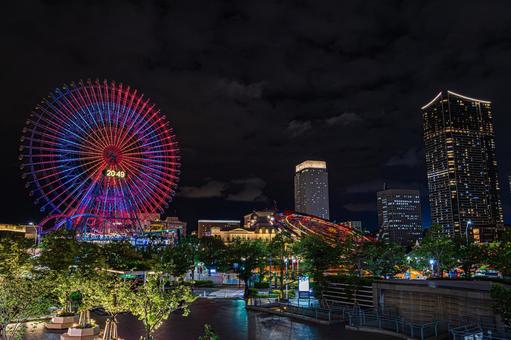 都市夜景 都市夜景 都市夜景,夜景,夜の写真素材