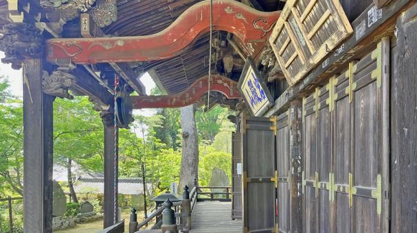 坂東33観音 11番 安楽寺 本堂 坂東33観音 11番 安楽寺 本堂 安楽寺,岩殿山,本堂の写真素材