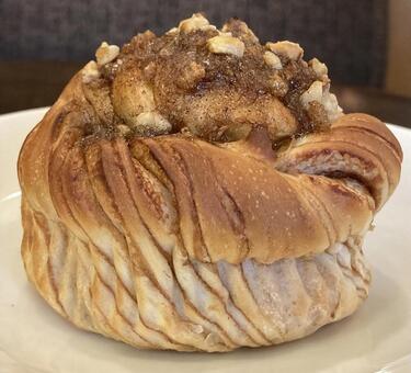 シナモンロール シナモンロール,カフェ,美味しいの写真素材