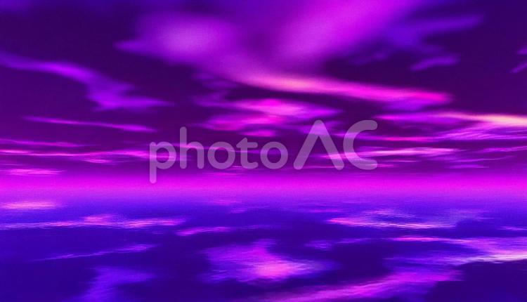 不穏な空模様 空,グラデーション,雲の写真素材