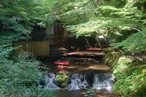 貴船の川床、京都府京都市 貴船の川床、京都府京都市の写真