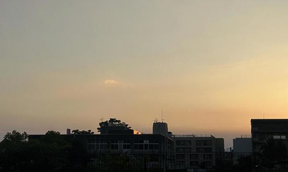 夕方 夕方の写真