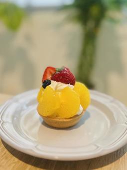 甘夏のタルト おうちカフェ 甘夏のタルト おうちカフェの写真