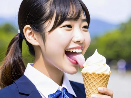 ソフトクリーム AI生成画像 ソフトクリーム AI生成画像 の写真