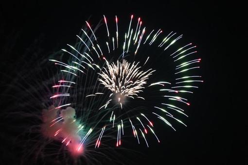 花火 はなび,夏,なつの写真素材
