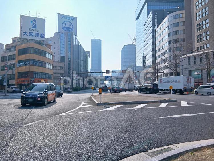 大阪　梅田　御堂筋　新御堂筋 大阪,梅田,御堂筋の写真素材