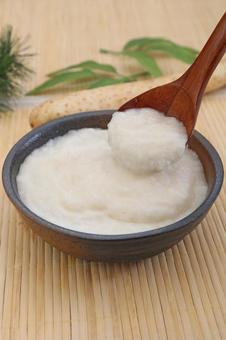 とろろ とろろ,山芋,すりおろしの写真素材