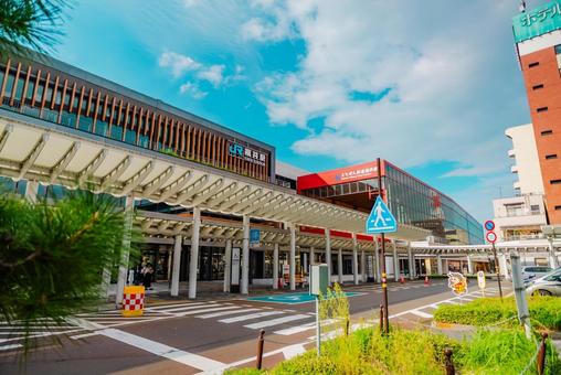 【福井】恐竜王国の福井駅周辺 【福井】恐竜王国の福井駅周辺 福井,福井駅,恐竜の写真素材