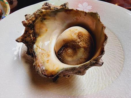 サザエ 壺焼き サザエ 壺焼きの写真