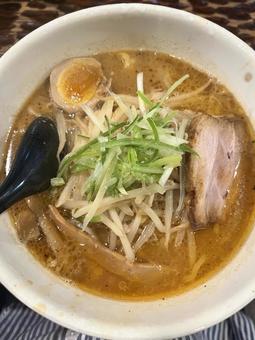 美味しそうな味噌ラーメン 味噌ラーメン,昼食,おいしいの写真素材