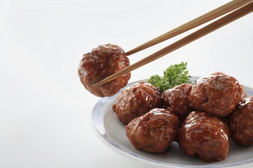肉だんご はしあげ 肉だんご はしあげ 肉だんご,はしあげ,肉団子の写真素材
