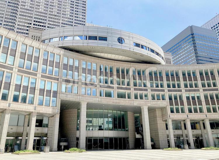 東京風景・都議会議事堂 都議会議事堂,議事堂,会議の写真素材
