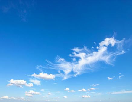 きれいな空の背景素材6 きれいな空の背景素材6の写真