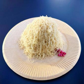 笠間栗のモンブラン 笠間栗のモンブラン,モンブラン,栗のケーキの写真素材