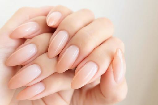 ナチュラルネイル ネイル,nail,ネイルサロンの写真素材