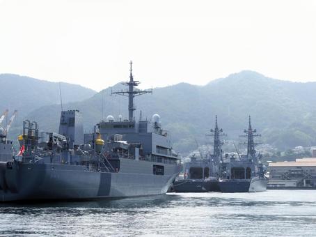 広島県呉市　アレイからすこじま　 広島県,呉市,潜水艦の写真素材