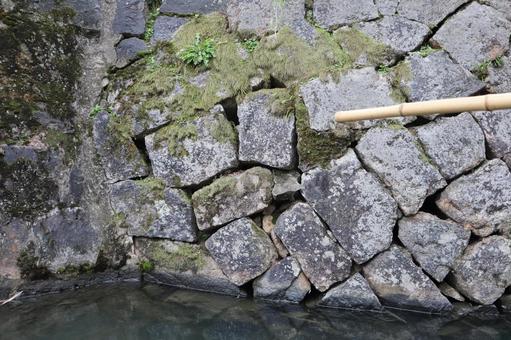 倉敷 美観地区 石垣 倉敷 美観地区 石垣 くらしき川舟流し,倉敷,美観地区の写真素材