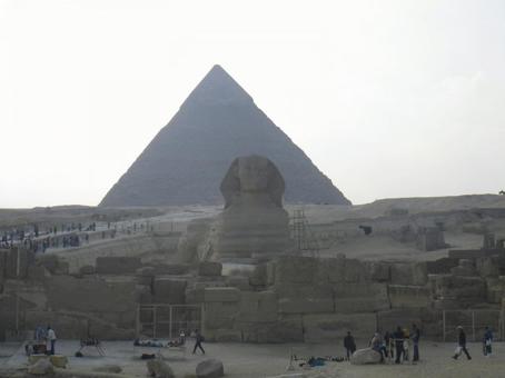 ギザの大ピラミッド　ピラミッド エジプトピラミッド,ギザの大ピラミッド,古代エジプトの写真素材