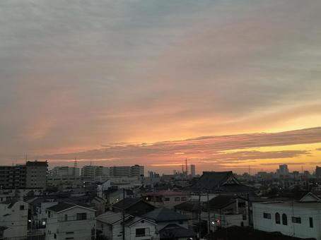December twilight sky-1, JPG